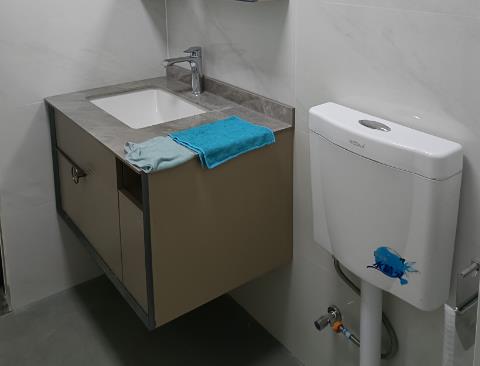 HOAA浴室柜8107用戶安裝案例